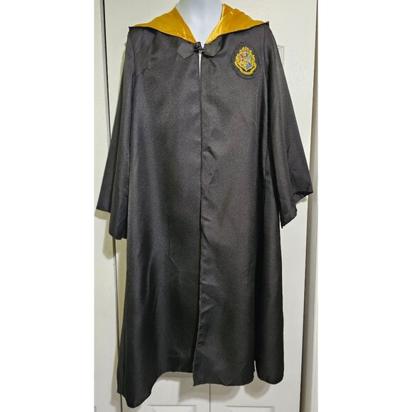 Harry Potter Hogwarts Kids Deluxe Costume Robe House Crests Hufflepuff Disguise - Picture 4 of 11